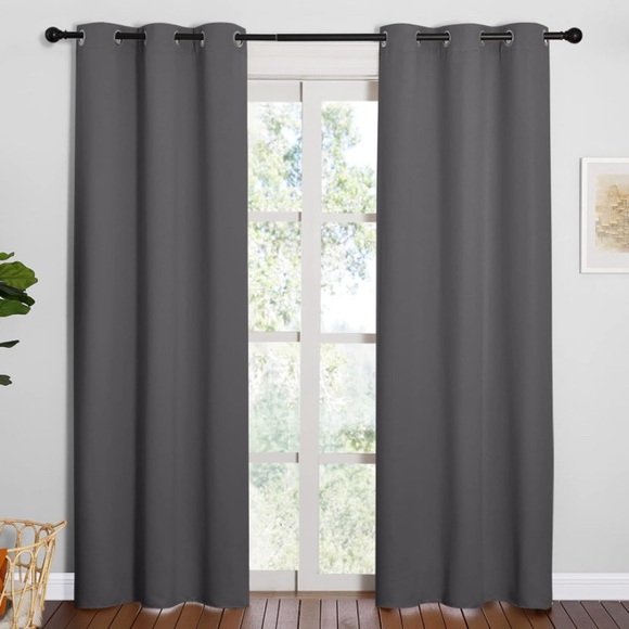 NWOT Set Of Blackout Curtains🩶 - Picture 1 of 7
